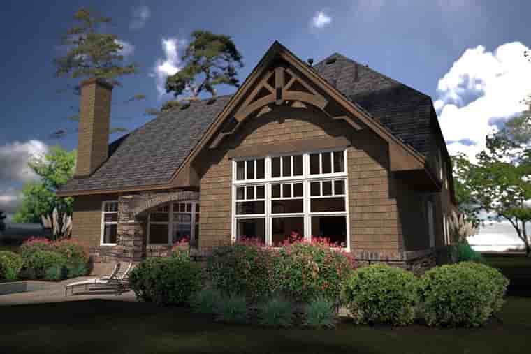 Cottage, Country, Craftsman House Plan 75141 with 2 Beds, 2 Baths, 3 Car Garage Picture 3