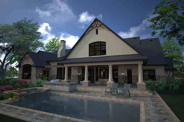 Country, Craftsman, European, Tuscan House Plan 75146 with 3 Beds, 3 Baths, 3 Car Garage Picture 7