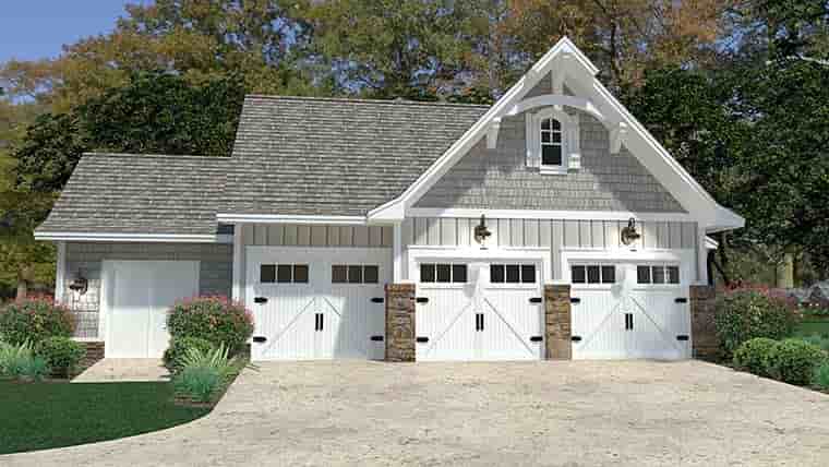 Cottage, Craftsman, European, Farmhouse House Plan 75149 with 3 Beds, 3 Baths, 3 Car Garage Picture 8