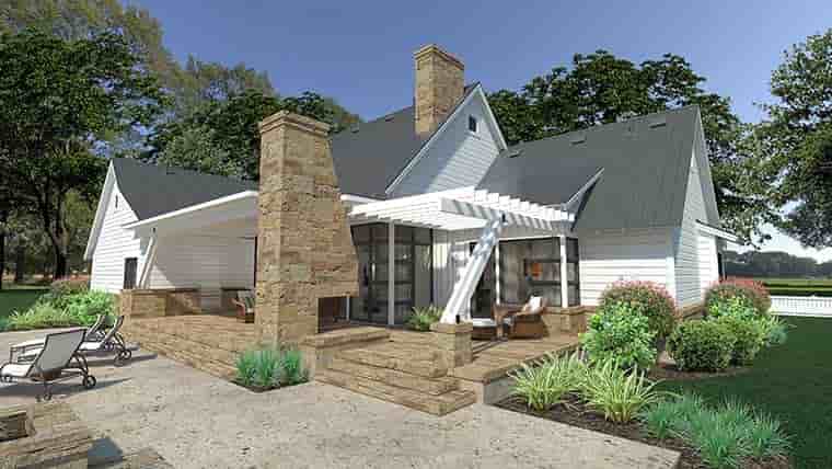 Cottage, Country, Farmhouse, Southern House Plan 75150 with 3 Beds, 3 Baths, 2 Car Garage Picture 5