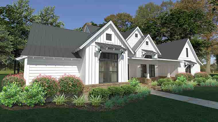 Cottage, Country, Farmhouse, Southern House Plan 75150 with 3 Beds, 3 Baths, 2 Car Garage Picture 7