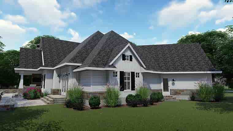 Cottage, Country, Farmhouse, Southern, Traditional House Plan 75152 with 3 Beds, 4 Baths, 2 Car Garage Picture 6