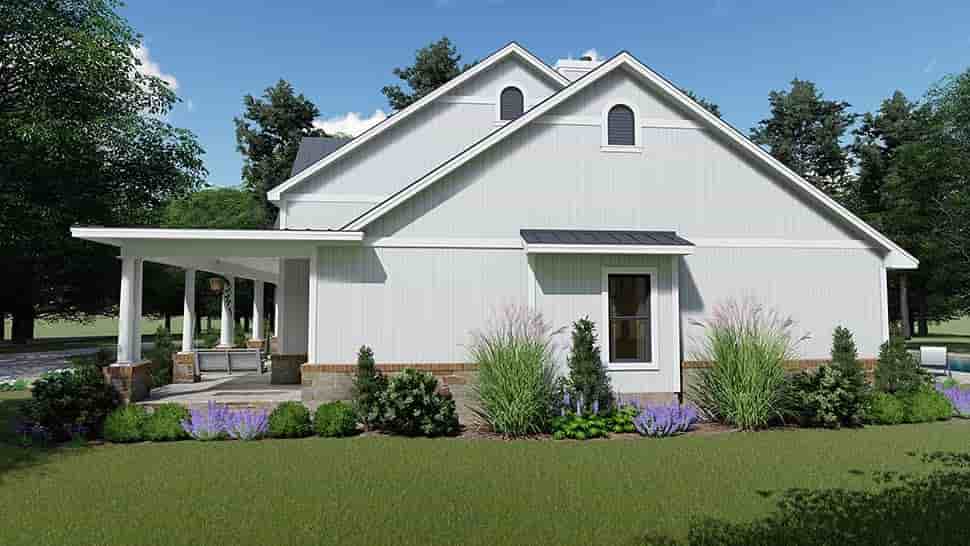 Country, Farmhouse, Southern House Plan 75154 with 3 Beds, 3 Baths, 2 Car Garage Picture 6