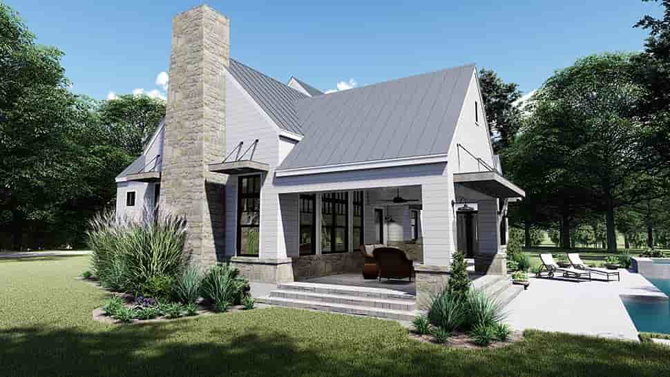 Farmhouse, Southern House Plan 75155 with 4 Beds, 4 Baths, 2 Car Garage Picture 1