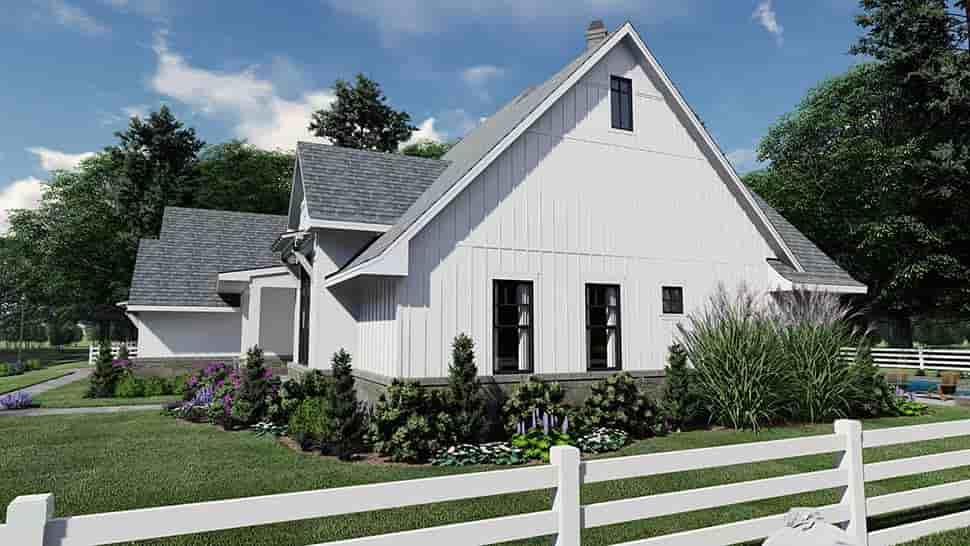 Country, Farmhouse, Southern House Plan 75156 with 4 Beds, 4 Baths, 2 Car Garage Picture 3