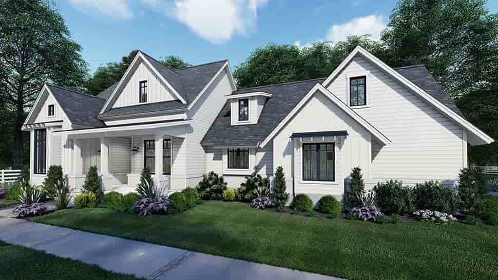 Country, Craftsman, Farmhouse, Southern House Plan 75159 with 3 Beds, 2 Baths, 2 Car Garage Picture 1