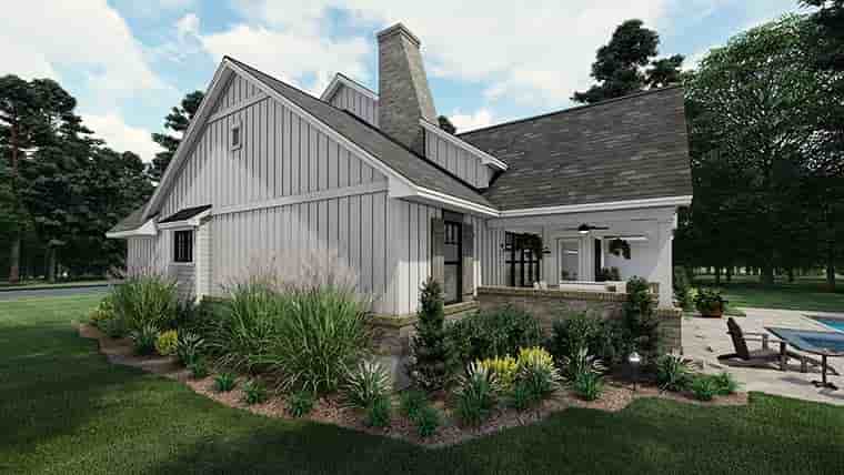 Cottage, Farmhouse, Southern House Plan 75160 with 4 Beds, 3 Baths, 2 Car Garage Picture 5