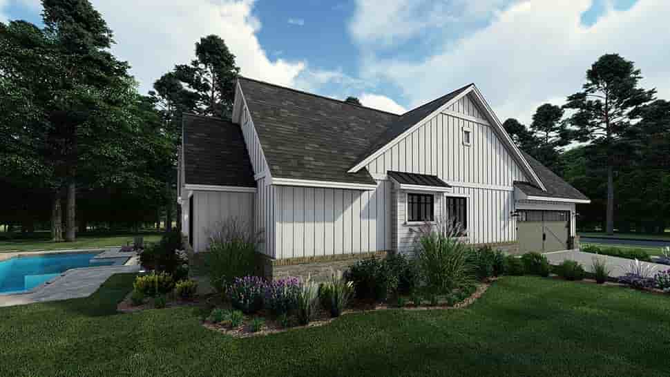 Cottage, Farmhouse, Southern House Plan 75160 with 4 Beds, 3 Baths, 2 Car Garage Picture 6