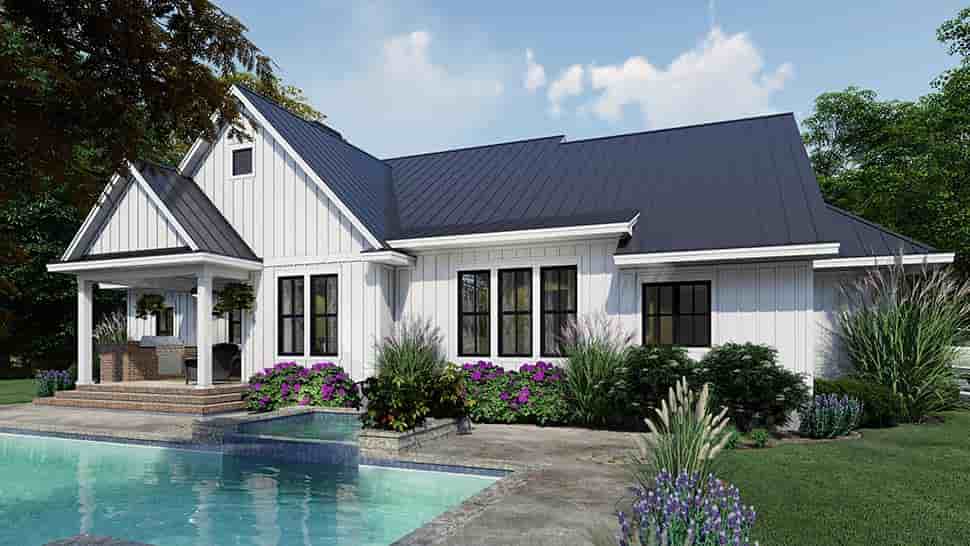 Cottage, Country, Farmhouse House Plan 75163 with 4 Beds, 3 Baths, 2 Car Garage Picture 6