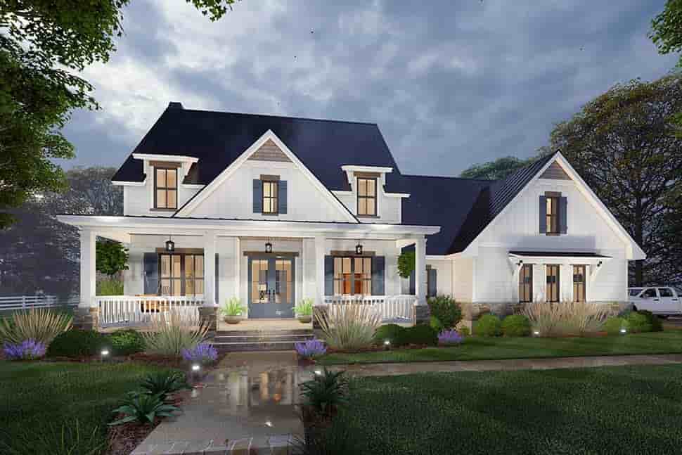 Colonial, Cottage, Farmhouse House Plan 75169 with 3 Beds, 3 Baths, 2 Car Garage Picture 10