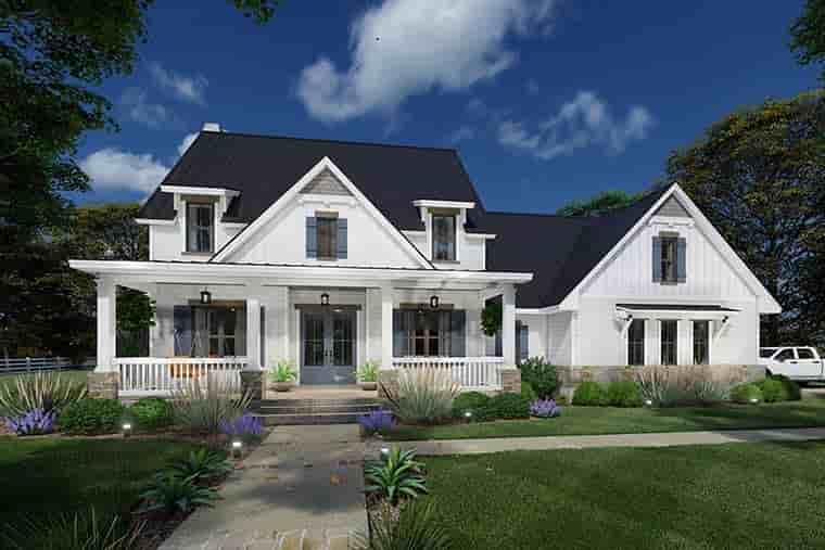 Colonial, Cottage, Farmhouse House Plan 75169 with 3 Beds, 3 Baths, 2 Car Garage Picture 5