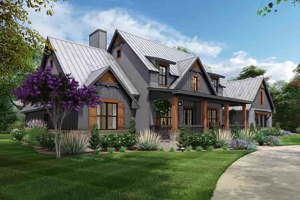 Cottage, Country, Farmhouse, Ranch, Southern, Traditional House Plan 75173 with 3 Beds, 3 Baths, 2 Car Garage Picture 10