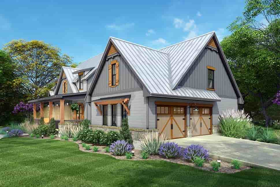 Cottage, Country, Farmhouse, Ranch, Southern, Traditional House Plan 75173 with 3 Beds, 3 Baths, 2 Car Garage Picture 6