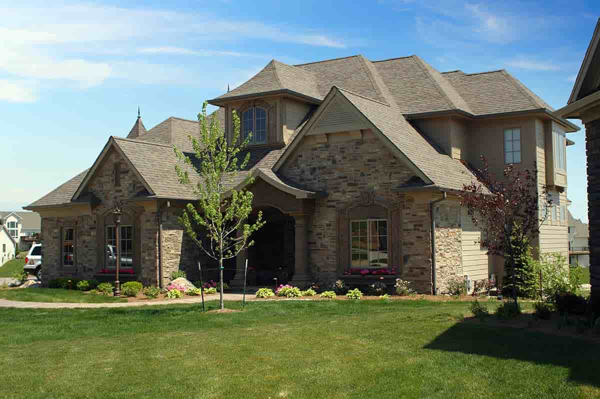 European, French Country, Tuscan House Plan 75492 with 4 Beds, 4 Baths, 3 Car Garage Picture 1