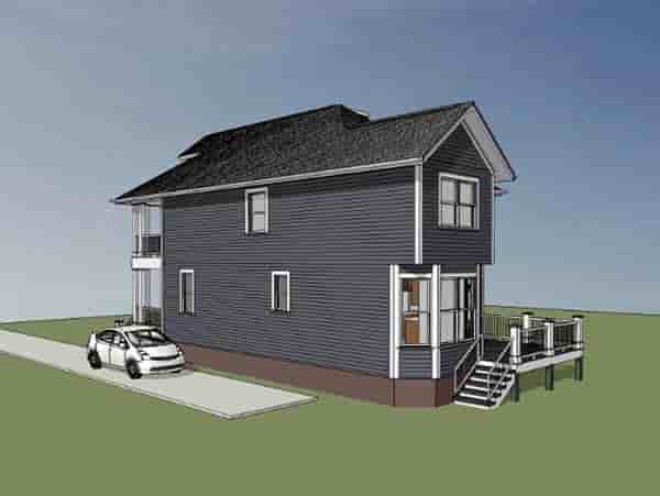 Colonial, Southern House Plan 75501 with 3 Beds, 3 Baths Picture 1