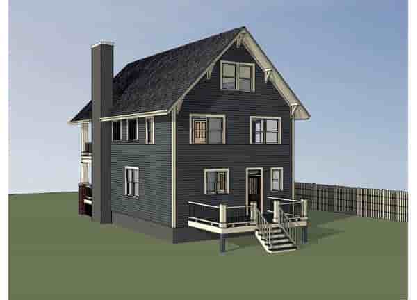 Bungalow, Craftsman House Plan 75506 with 3 Beds, 3 Baths Picture 1