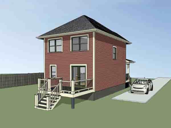 Colonial, Country, Southern House Plan 75519 with 3 Beds, 2 Baths Picture 2