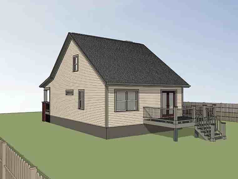Bungalow, Cottage House Plan 75526 with 3 Beds, 2 Baths Picture 1