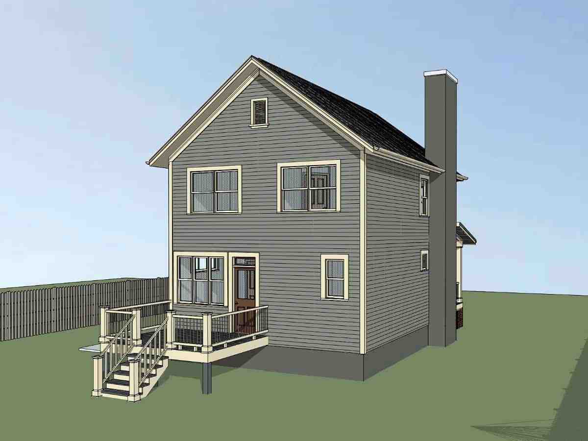 Colonial, Southern House Plan 75540 with 3 Beds, 3 Baths Picture 2