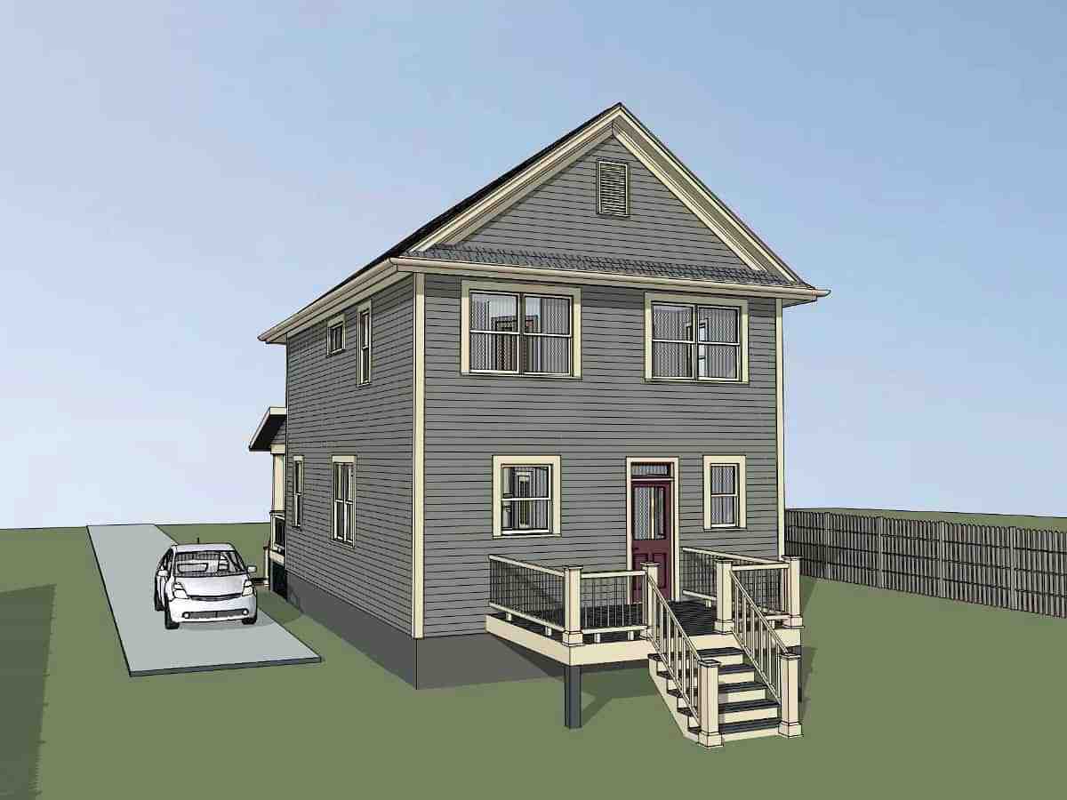 Colonial, Country House Plan 75553 with 3 Beds, 3 Baths Picture 1