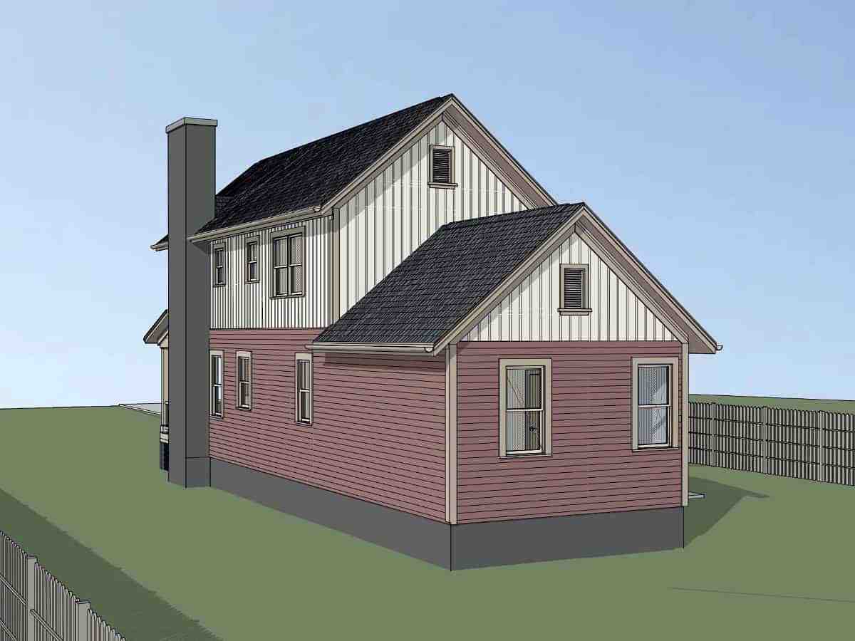 Colonial, Country, Southern House Plan 75554 with 3 Beds, 2 Baths Picture 1
