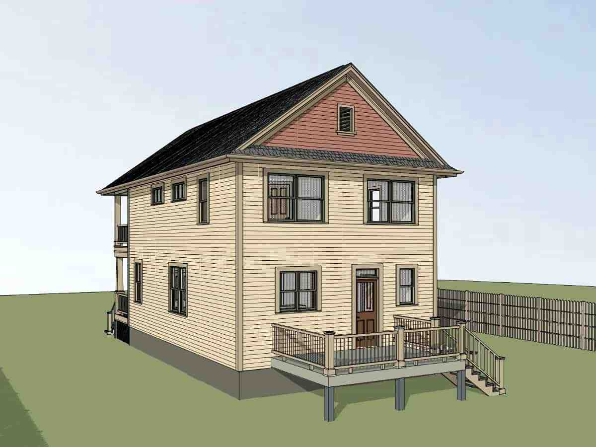 Colonial, Country, Southern House Plan 75570 with 3 Beds, 3 Baths Picture 1