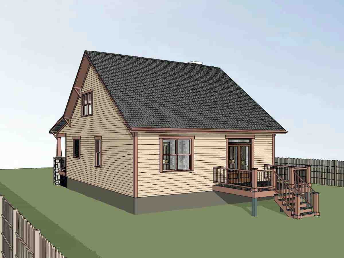 Bungalow, Cottage, Craftsman House Plan 75576 with 3 Beds, 3 Baths Picture 1