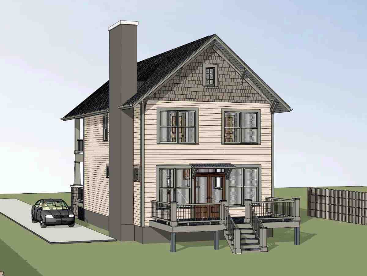 Country, Craftsman, Southern House Plan 75577 with 3 Beds, 3 Baths Picture 1