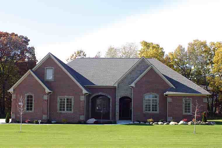 Craftsman, French Country House Plan 75737 with 4 Beds, 4 Baths, 3 Car Garage Picture 5