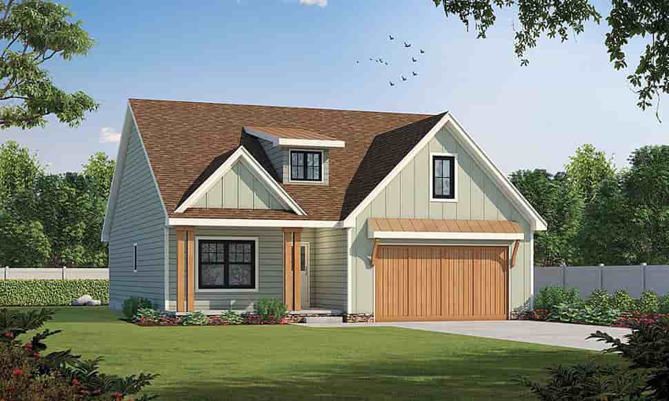 Craftsman House Plan 75757 with 4 Beds, 4 Baths, 2 Car Garage Picture 21
