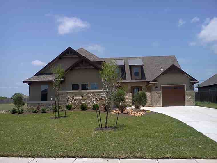 French Country House Plan 75764 with 2 Beds, 3 Baths, 3 Car Garage Picture 5