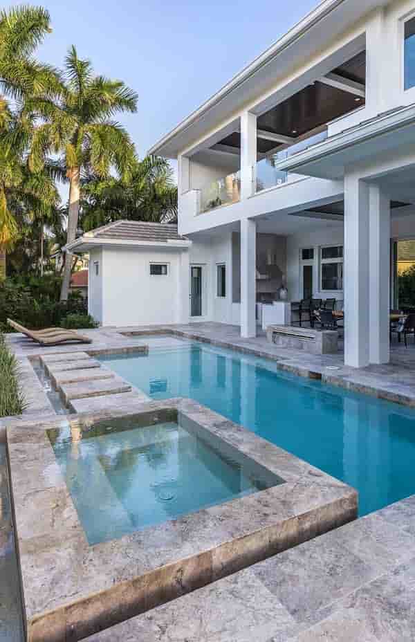 Coastal, Florida, Mediterranean House Plan 75979 with 4 Beds, 5 Baths, 3 Car Garage Picture 11