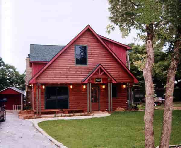 Narrow Lot House Plan 76005 with 2 Beds, 2 Baths Picture 2