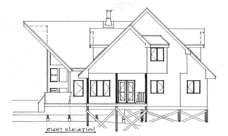 Contemporary House Plan 76007 with 6 Beds, 3 Baths Picture 2