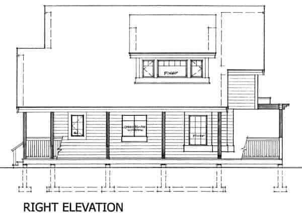 Contemporary, Craftsman House Plan 76010 with 2 Beds, 2 Baths Picture 2