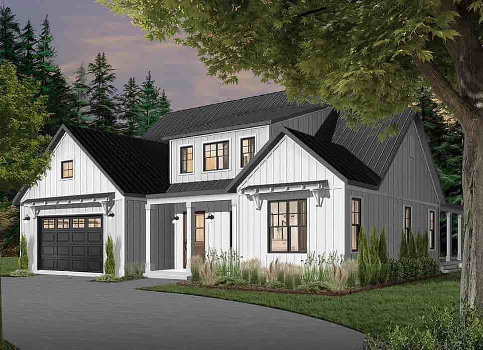 Cape Cod, Country, Craftsman, Farmhouse, Ranch House Plan 76521 with 4 Beds, 4 Baths, 3 Car Garage Picture 7