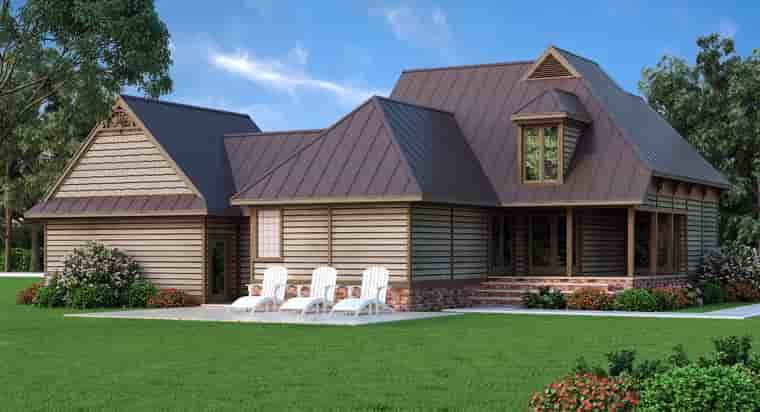 Victorian House Plan 76901 with 4 Beds, 3 Baths, 2 Car Garage Picture 2