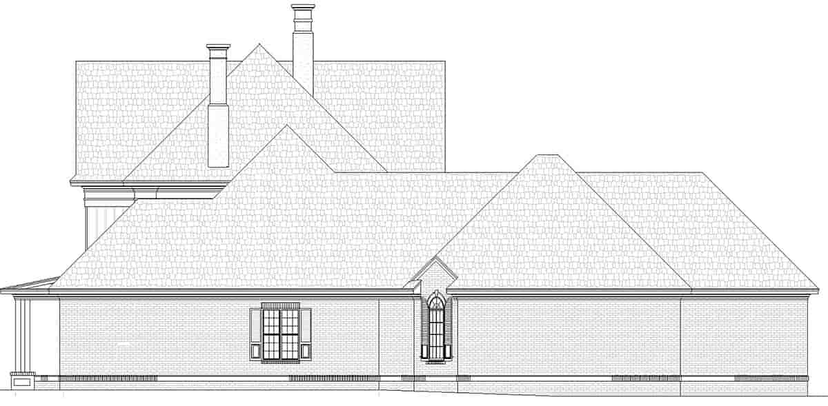 Colonial, Southern, Traditional House Plan 76968 with 4 Beds, 7 Baths, 2 Car Garage Picture 1