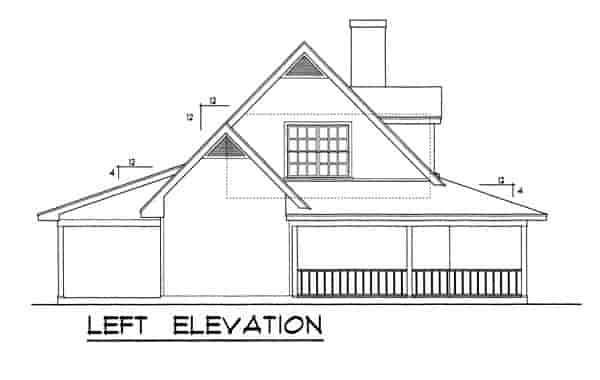 Country House Plan 77004 with 2 Beds, 2 Baths Picture 1