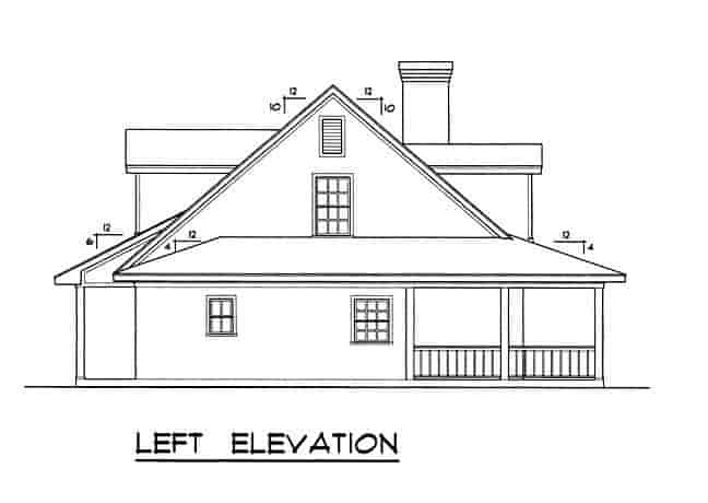 Country House Plan 77078 with 3 Beds, 3 Baths Picture 1