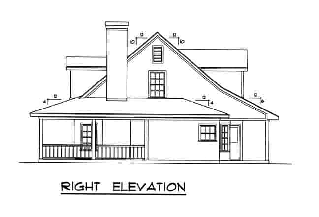 Country House Plan 77078 with 3 Beds, 3 Baths Picture 2