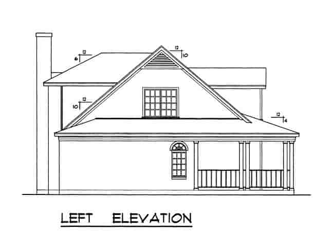 Country House Plan 77120 with 4 Beds, 3 Baths, 2 Car Garage Picture 1
