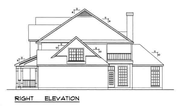 Country, Farmhouse House Plan 77124 with 3 Beds, 3 Baths, 2 Car Garage Picture 1