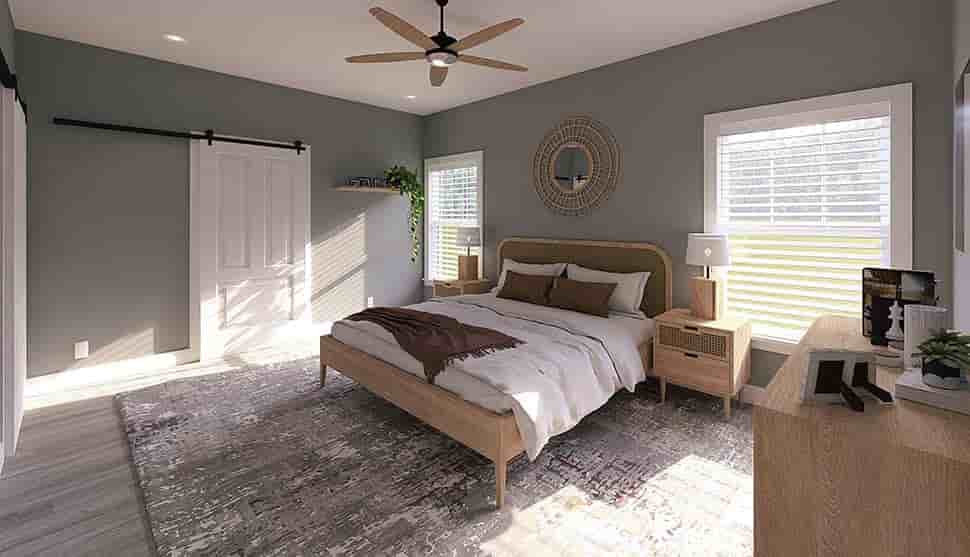 Country, Southern House Plan 77419 with 4 Beds, 3 Baths Picture 15