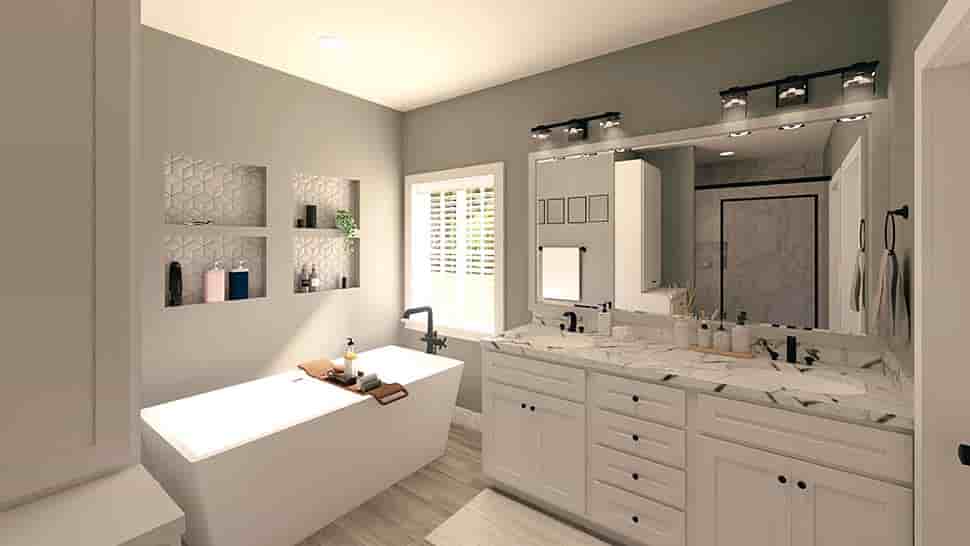 Country, Southern House Plan 77419 with 4 Beds, 3 Baths Picture 16