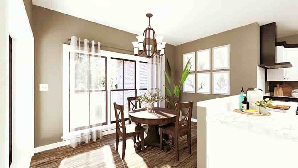 Country, Farmhouse, Ranch, Southern House Plan 77452 with 3 Beds, 2 Baths, 2 Car Garage Picture 6