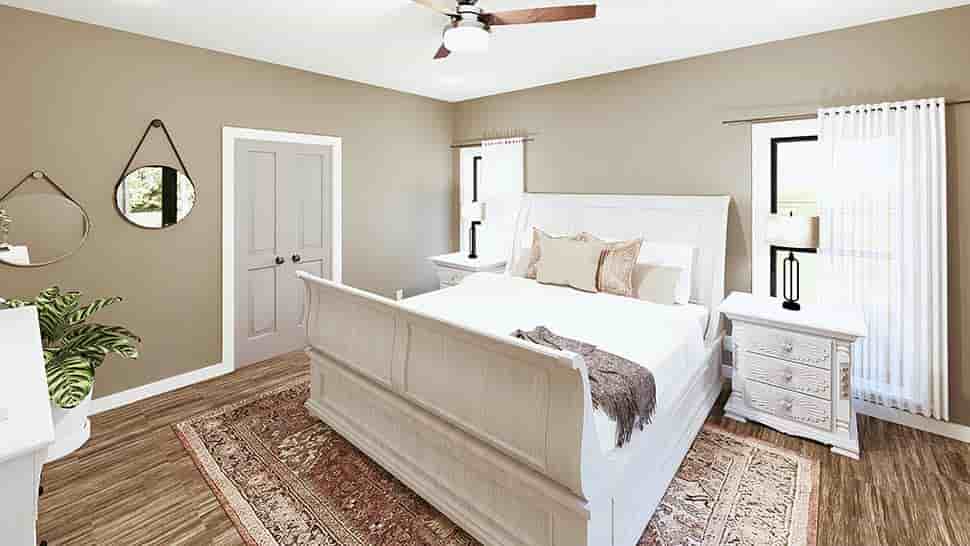 Country, Farmhouse, Ranch, Southern House Plan 77452 with 3 Beds, 2 Baths, 2 Car Garage Picture 7
