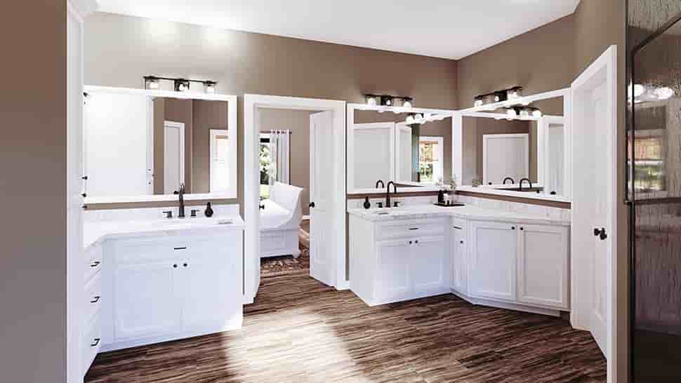 Country, Farmhouse, Ranch, Southern House Plan 77452 with 3 Beds, 2 Baths, 2 Car Garage Picture 9