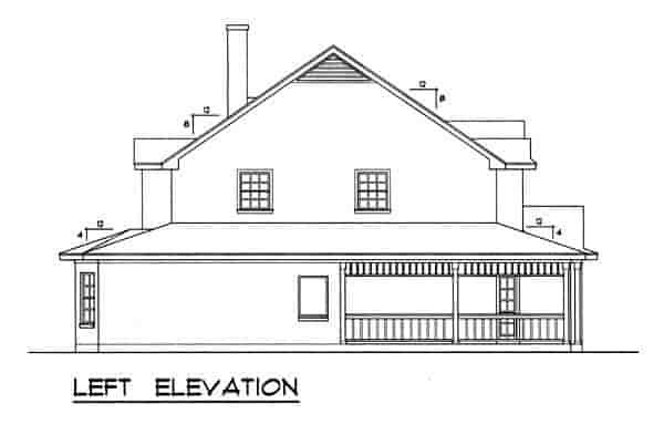 Country, Ranch, Southern House Plan 77751 with 5 Beds, 4 Baths Picture 1
