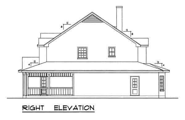 Country, Ranch, Southern House Plan 77751 with 5 Beds, 4 Baths Picture 2
